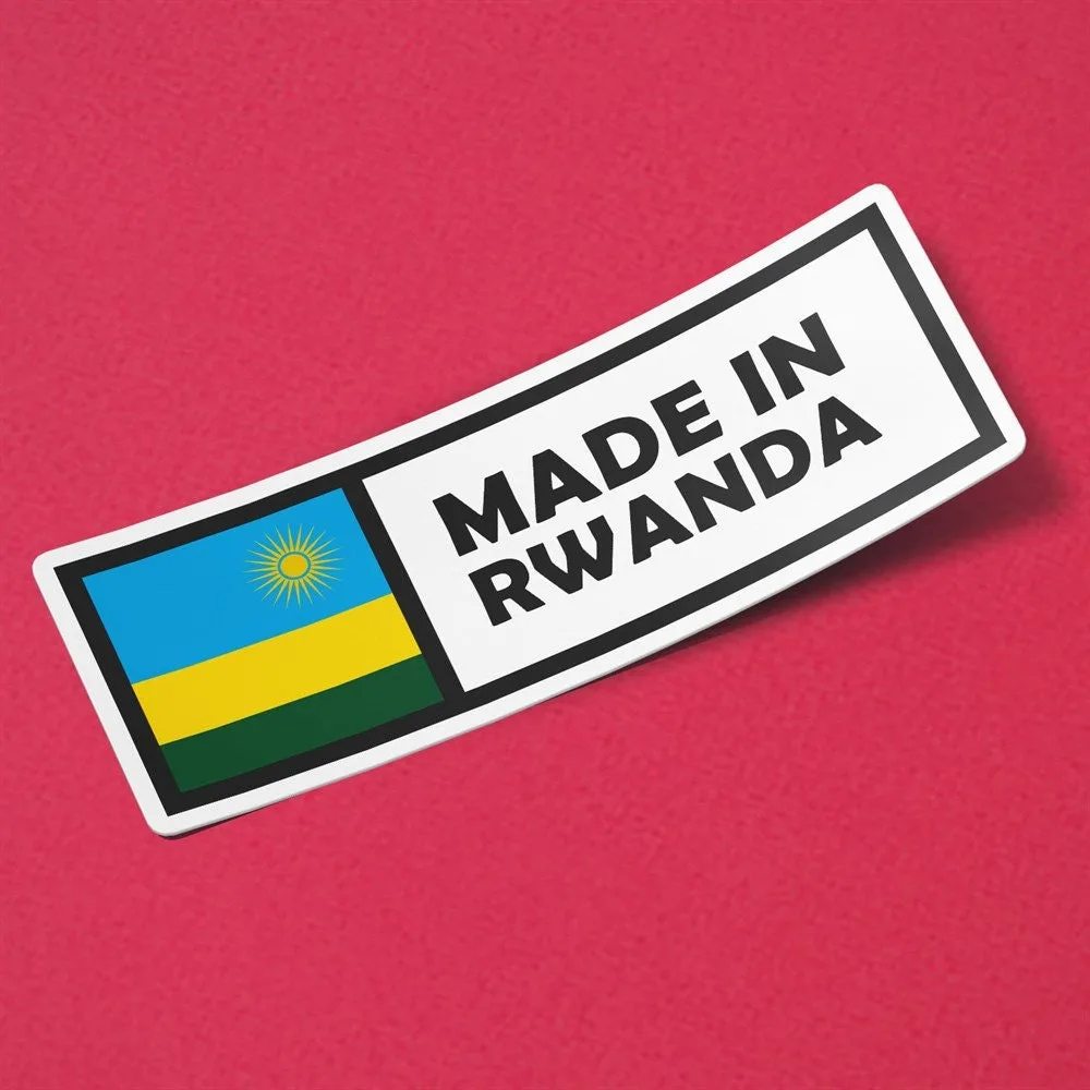 Made in Rwanda Sticker