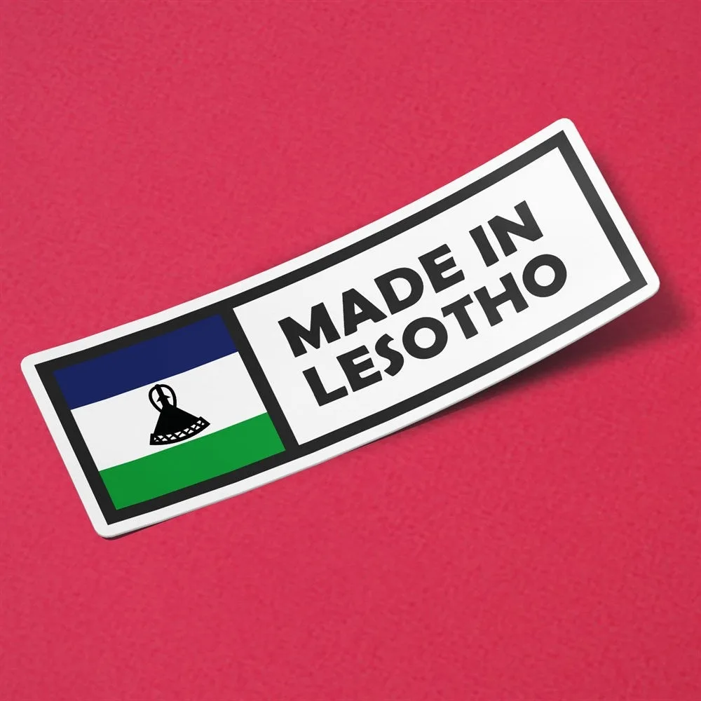 Made in Lesotho Sticker