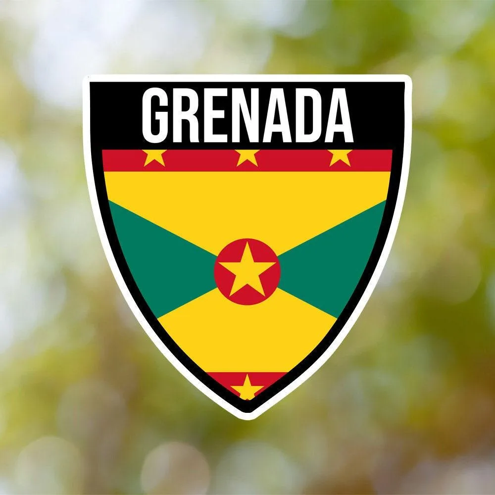 Grenada Shield Sticker