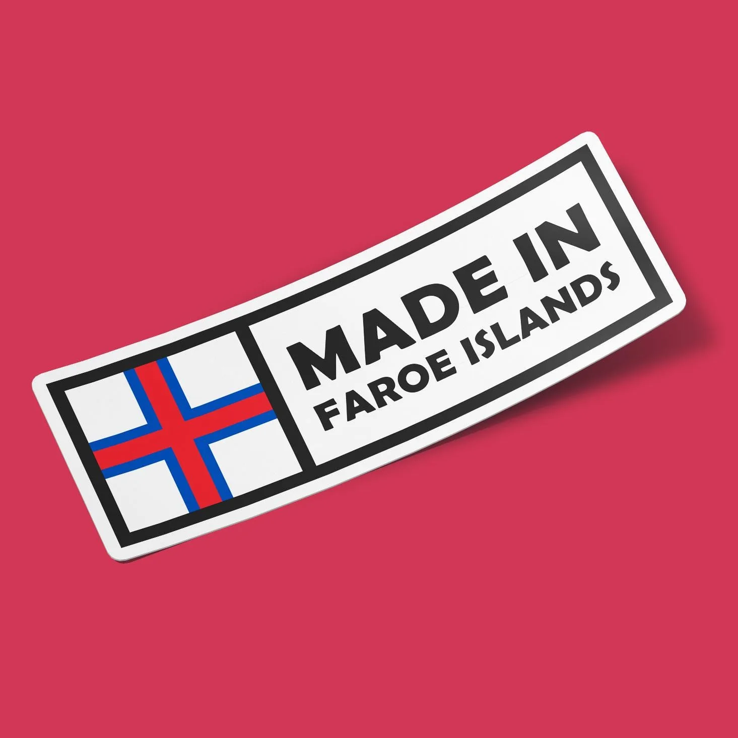 Made in Faroe Islands Sticker