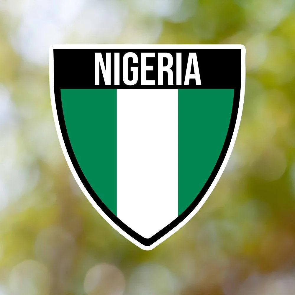 Nigeria Shield Sticker