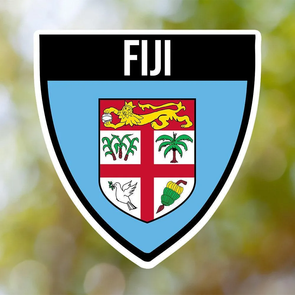 Fiji Shield Sticker