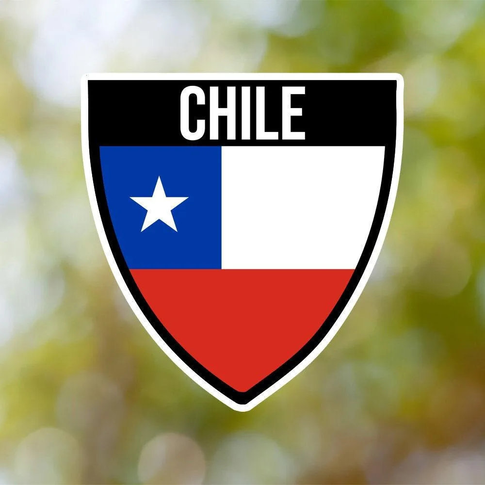 Chile Shield Sticker