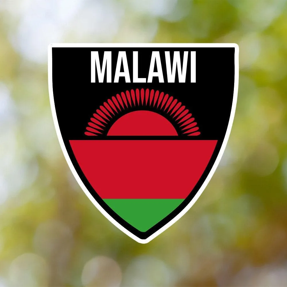 Malawi Shield Sticker