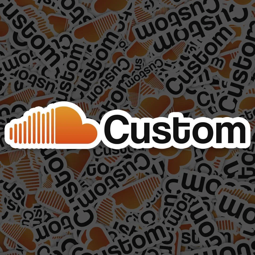 Custom SoundCloud Sticker