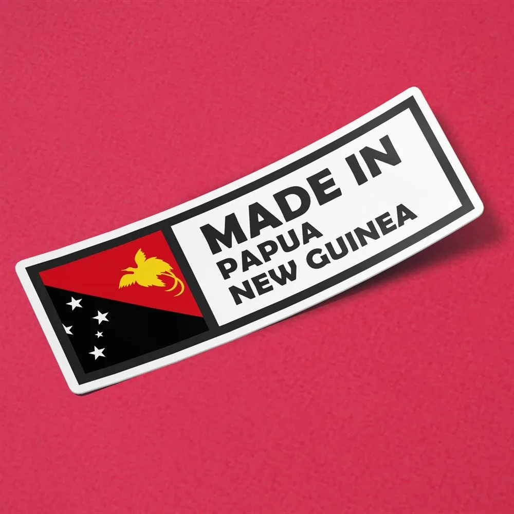 Made in Papua New Guinea Sticker