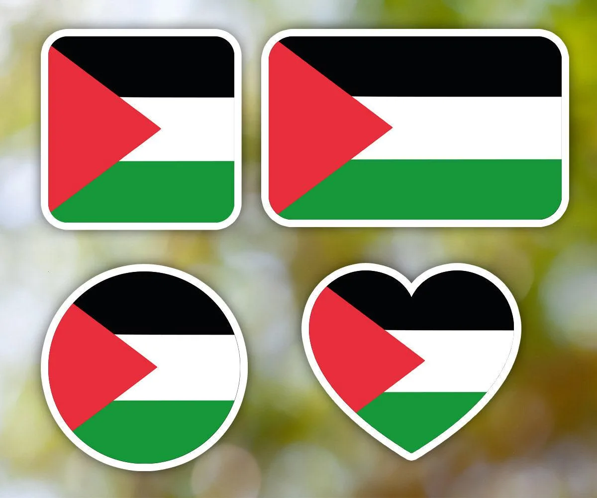 Palestine Geometric Sticker