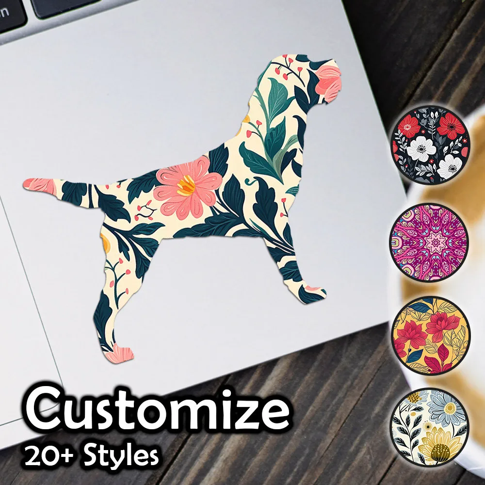 Border Terrier Patterned Sticker