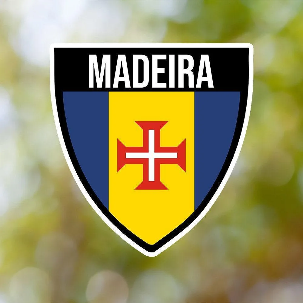Madeira Shield Sticker