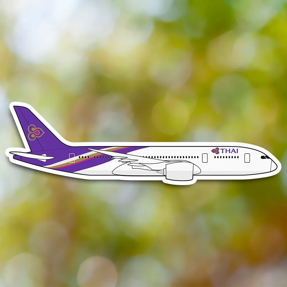 Boeing 787 Thai Airways Sticker