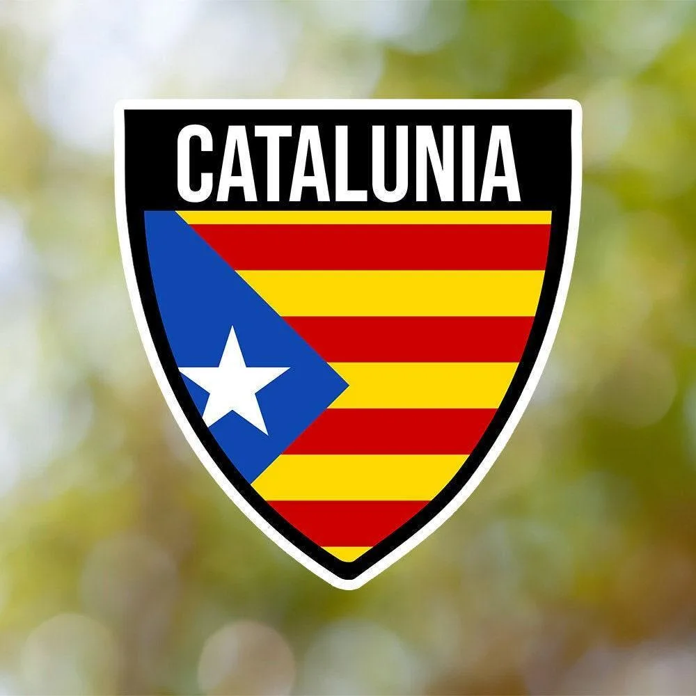 Catalonia Shield Sticker