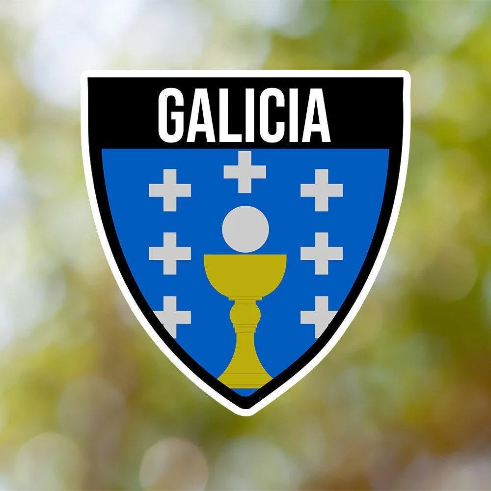Galicia Shield Sticker