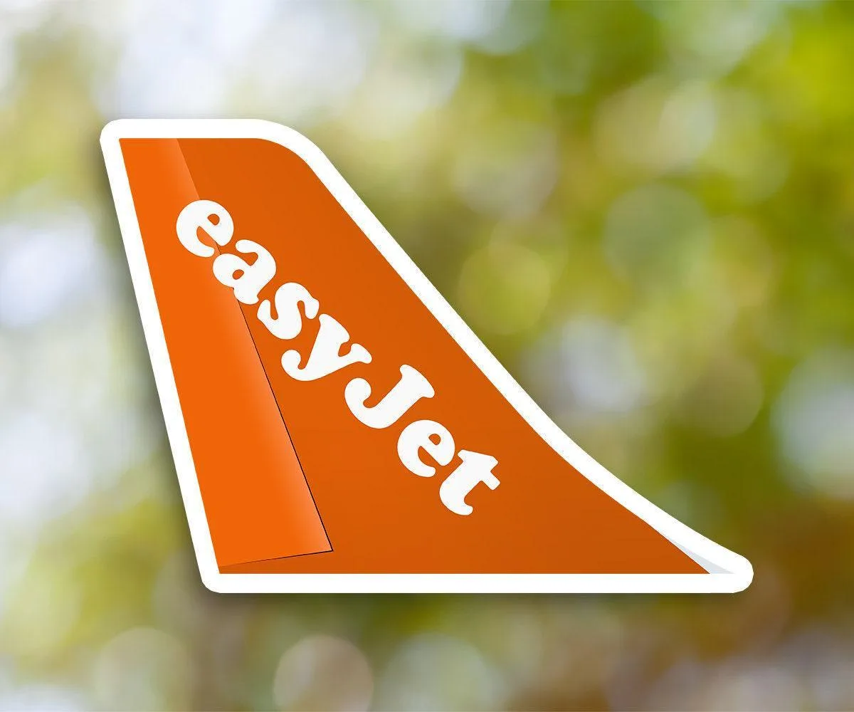 Easyjet Tailplane Sticker