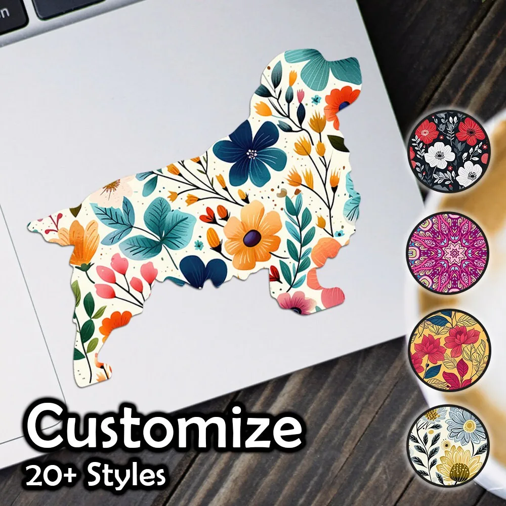Clumber Spaniel Patterned Sticker
