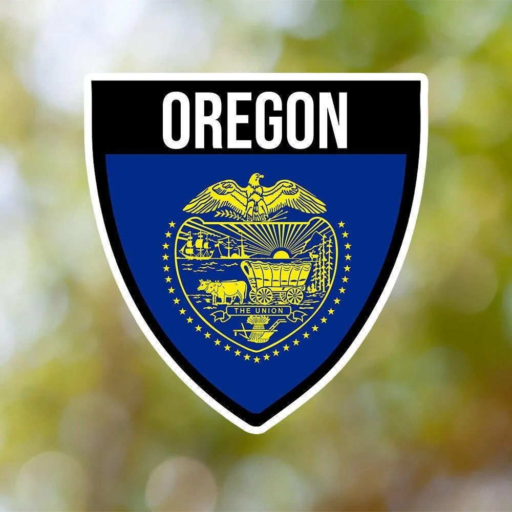 Oregon Shield Sticker