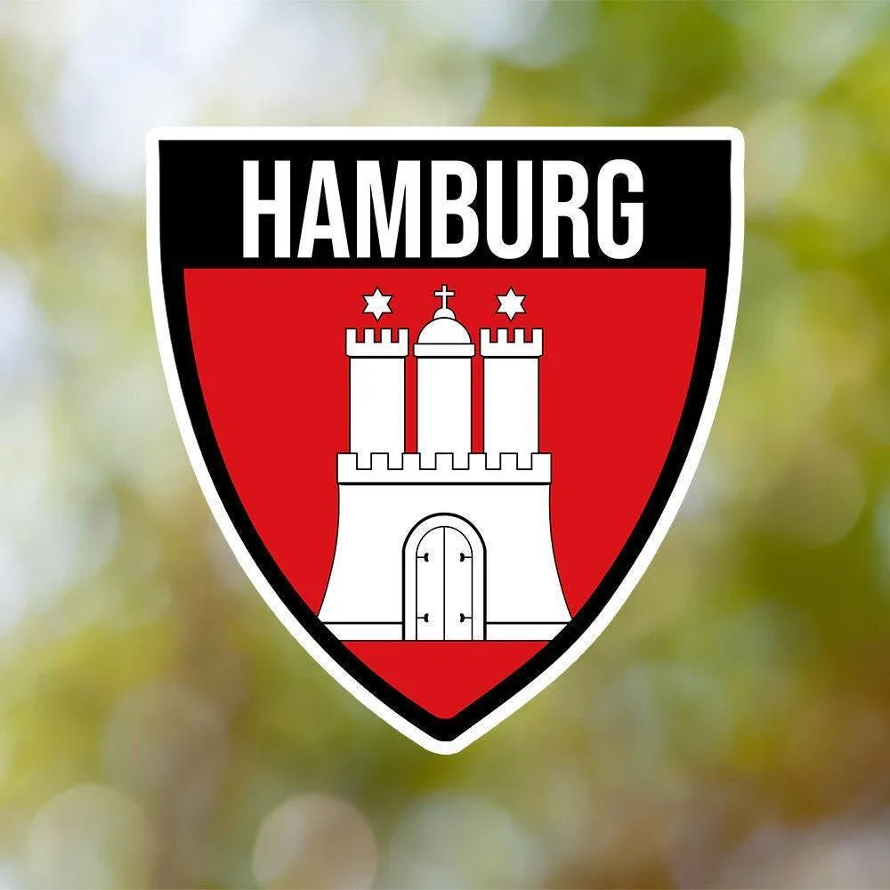 Hamburg Shield Sticker
