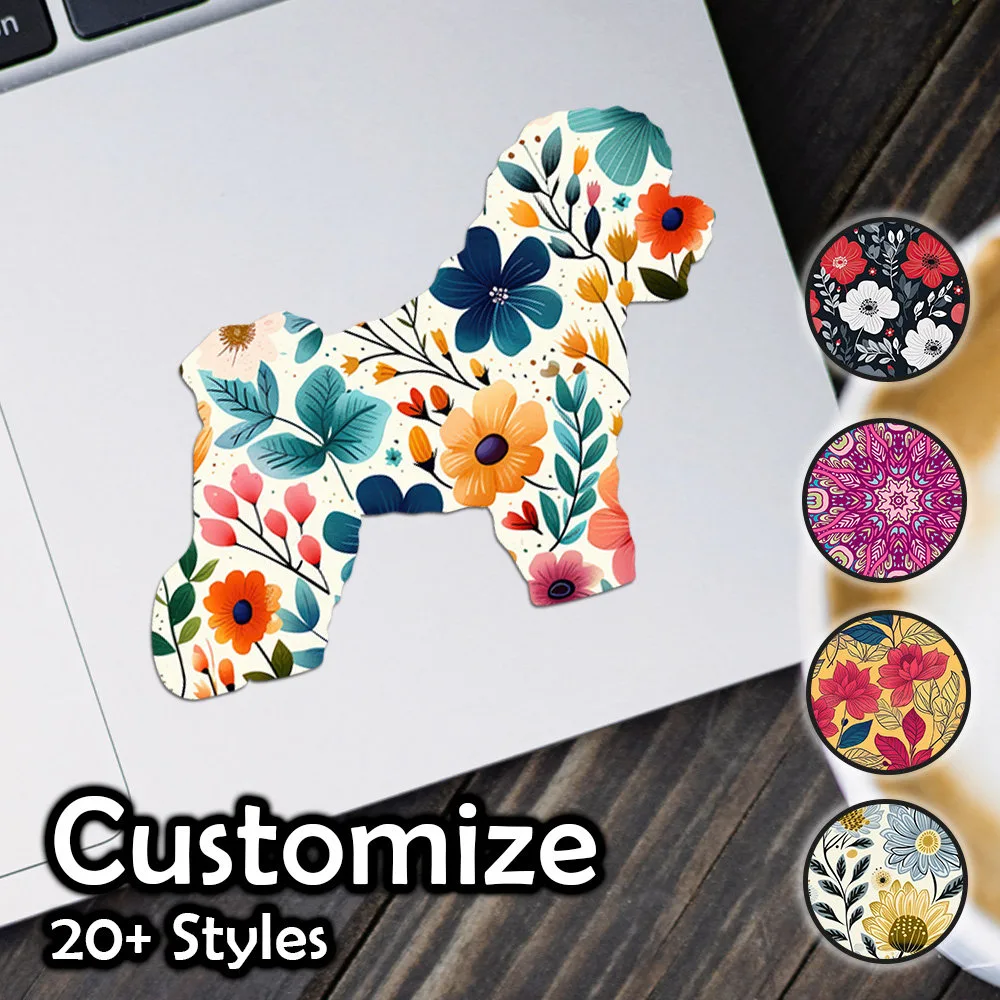 Bichon Frise Patterned Sticker