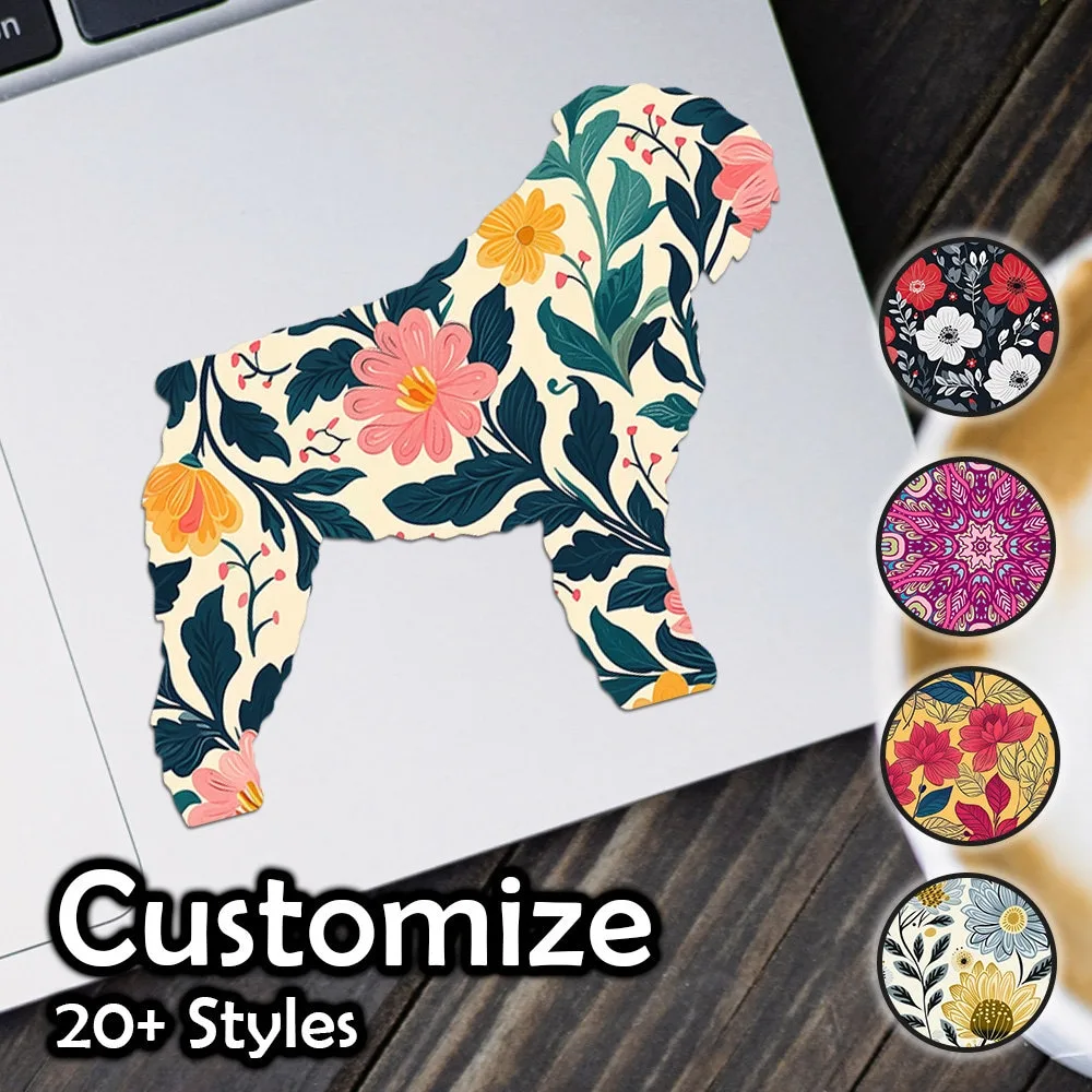 Bouvier Des Flandres Patterned Sticker