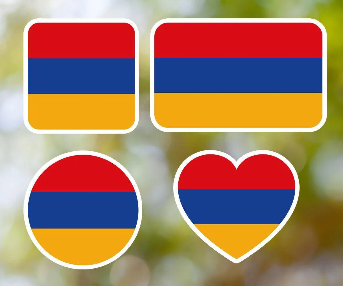 Armenia Geometric Sticker