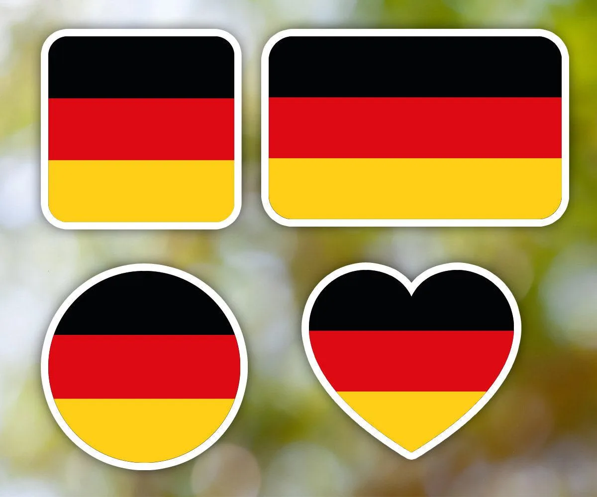 Germany Geometric Sticker