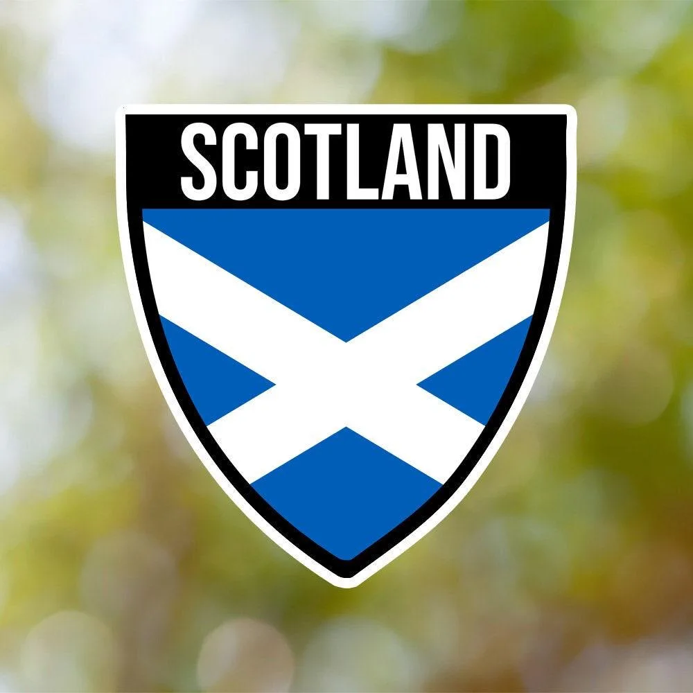 Scotland Shield Sticker