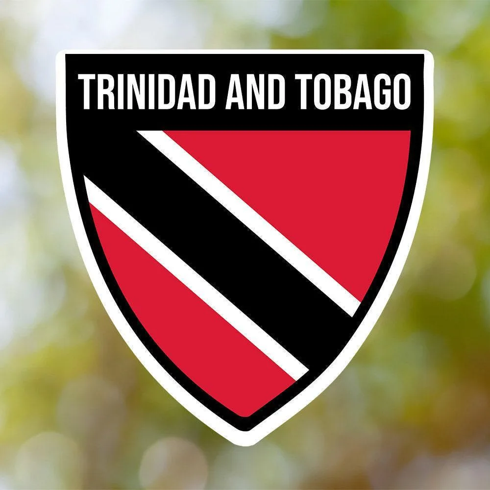 Trinidad and Tobago Shield Sticker