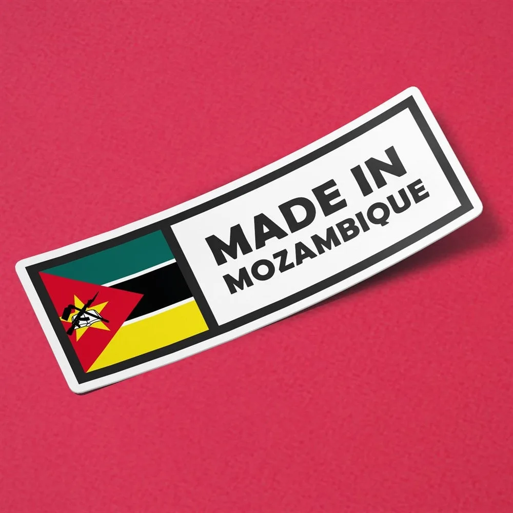 Made in Mozambique Sticker