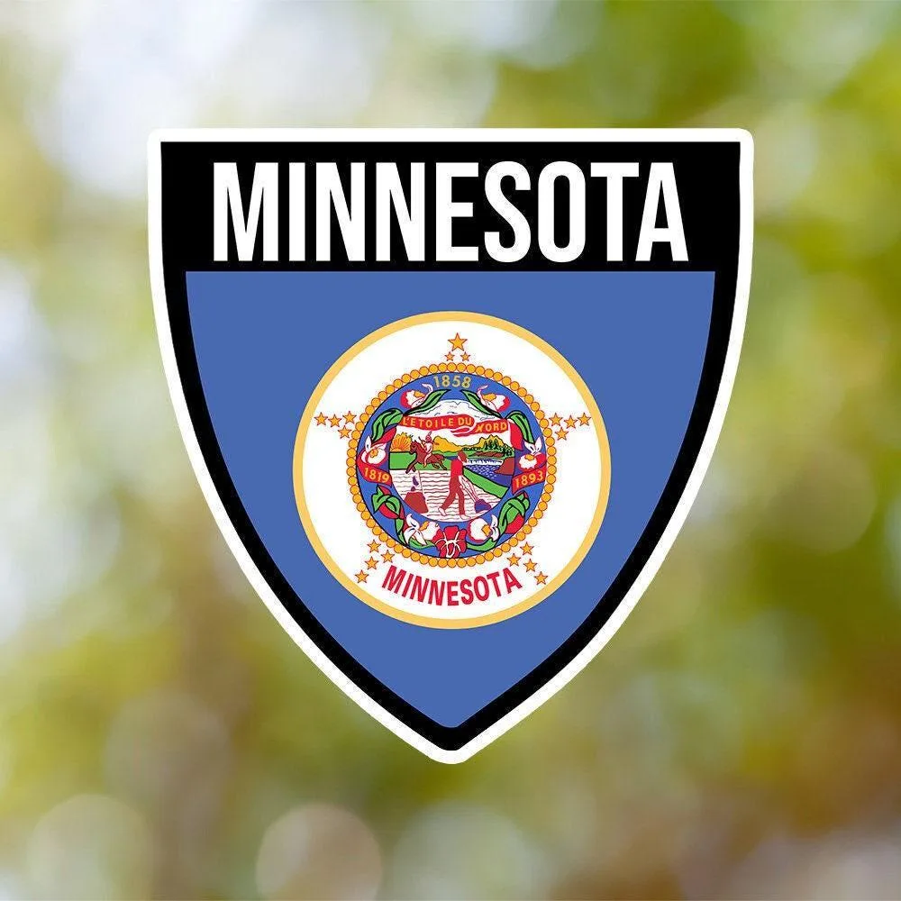 Minnesota Shield Sticker