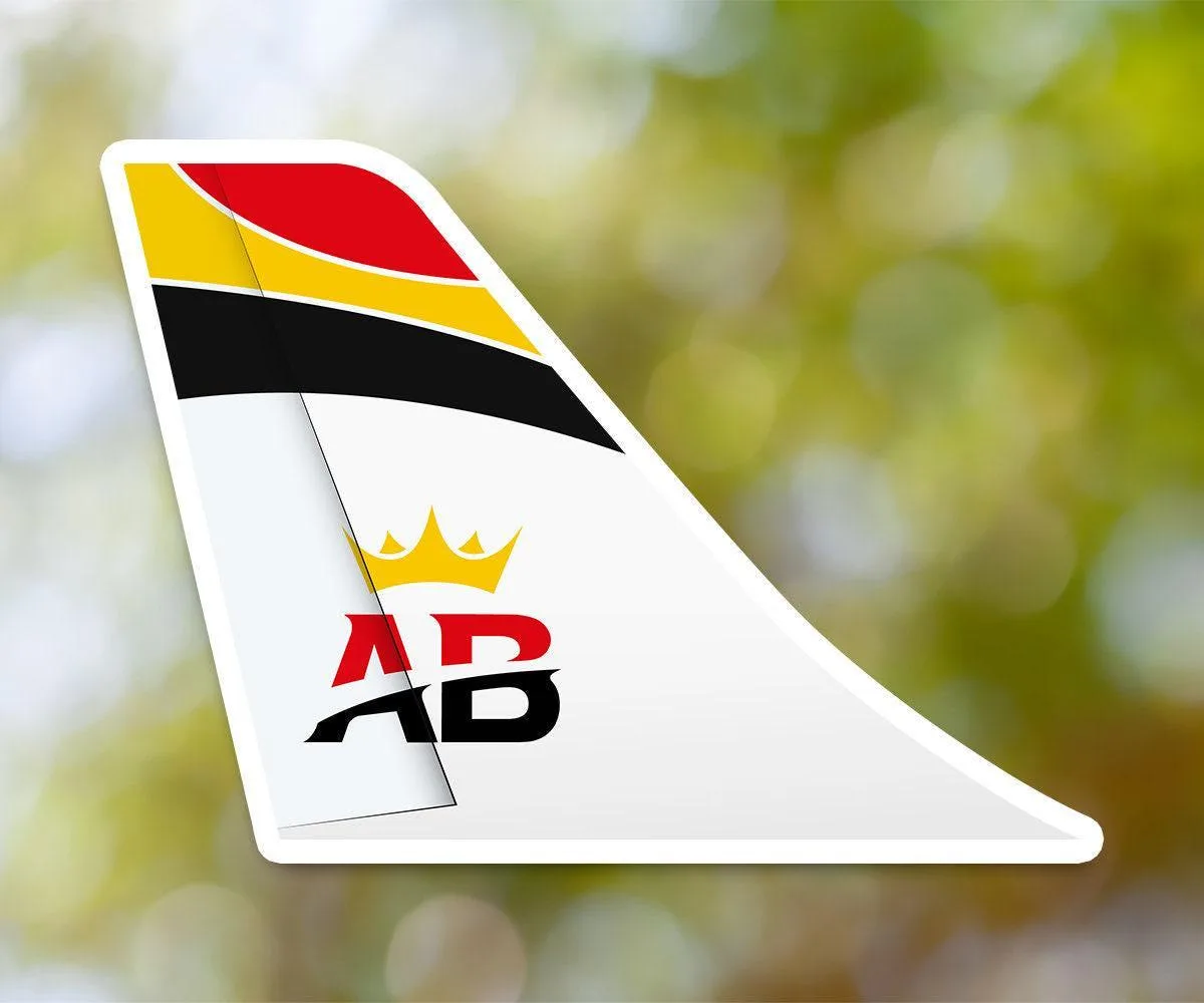 Air Belgium Tailplane Sticker