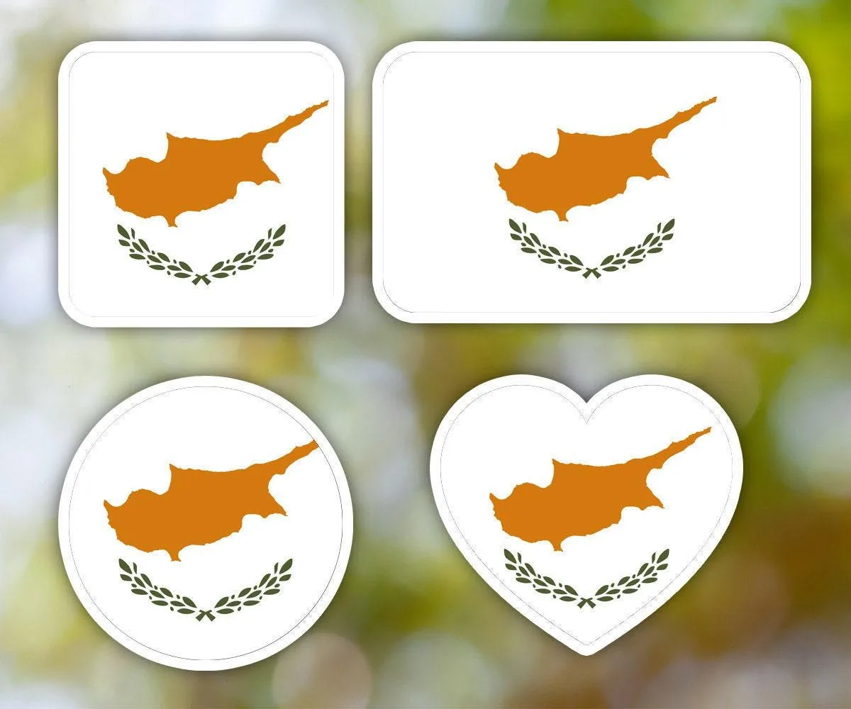 Cyprus Geometric Sticker