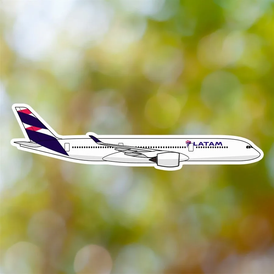 Airbus A350 LATAM Airlines Sticker