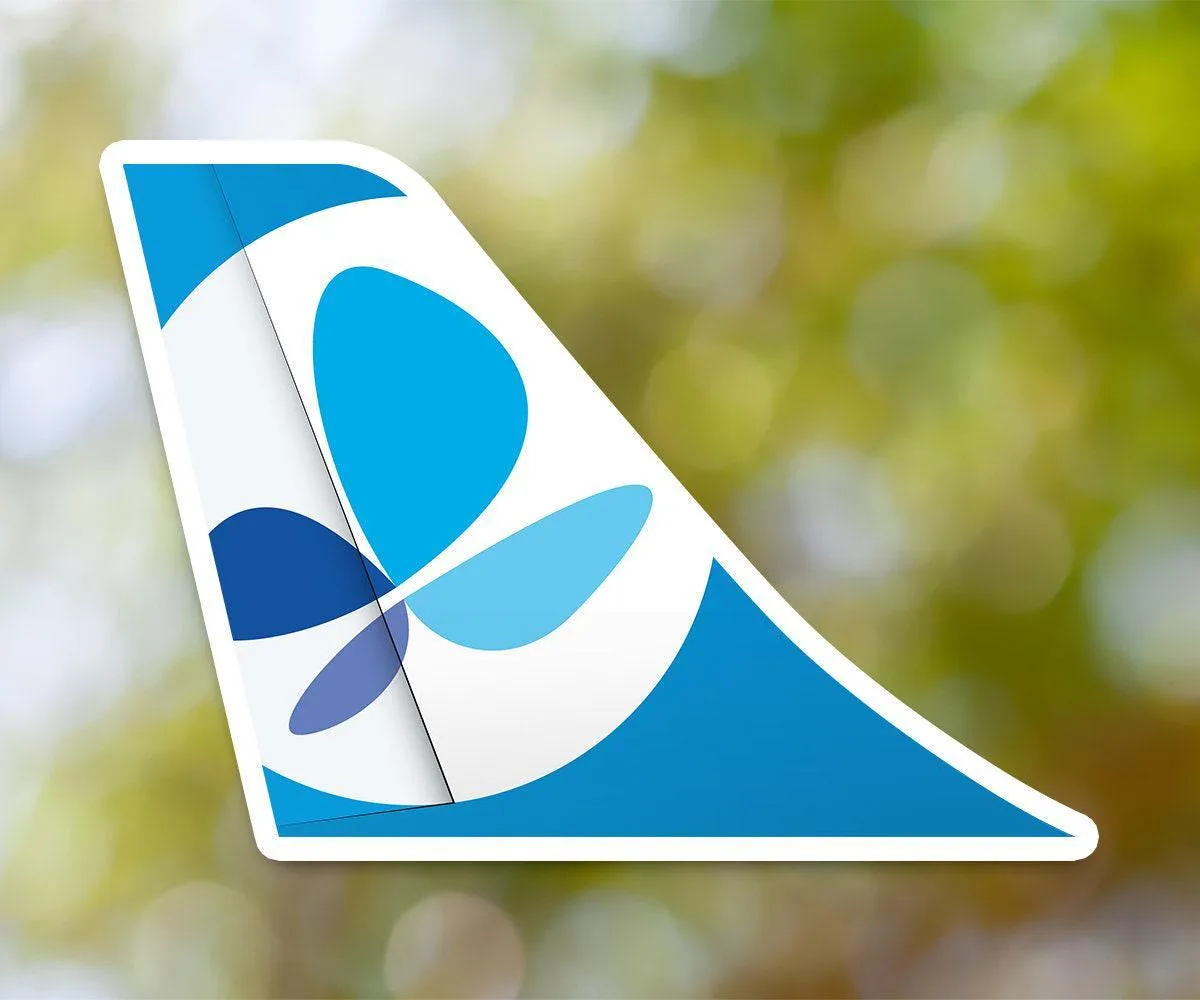 French Bee Tailplane Sticker