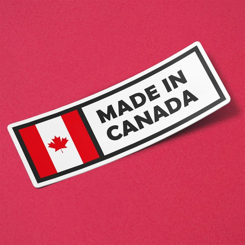 Made in Canada Sticker