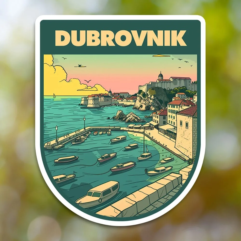 Dubrovnik City Sticker