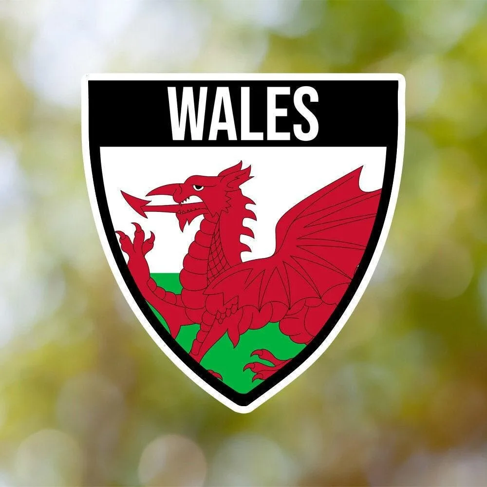 Wales Shield Sticker
