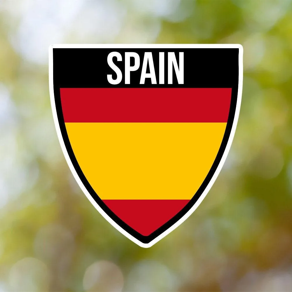 Spain Shield Sticker