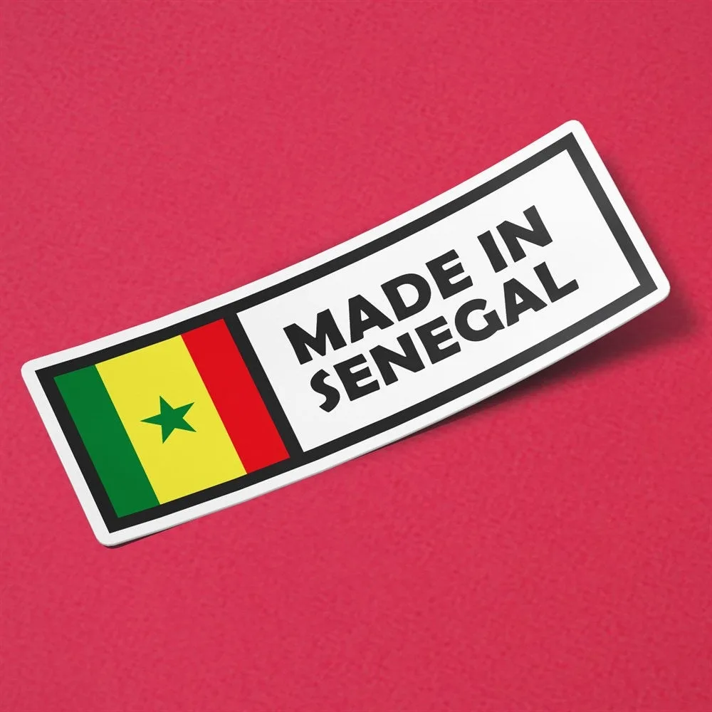 Made in Senegal Sticker