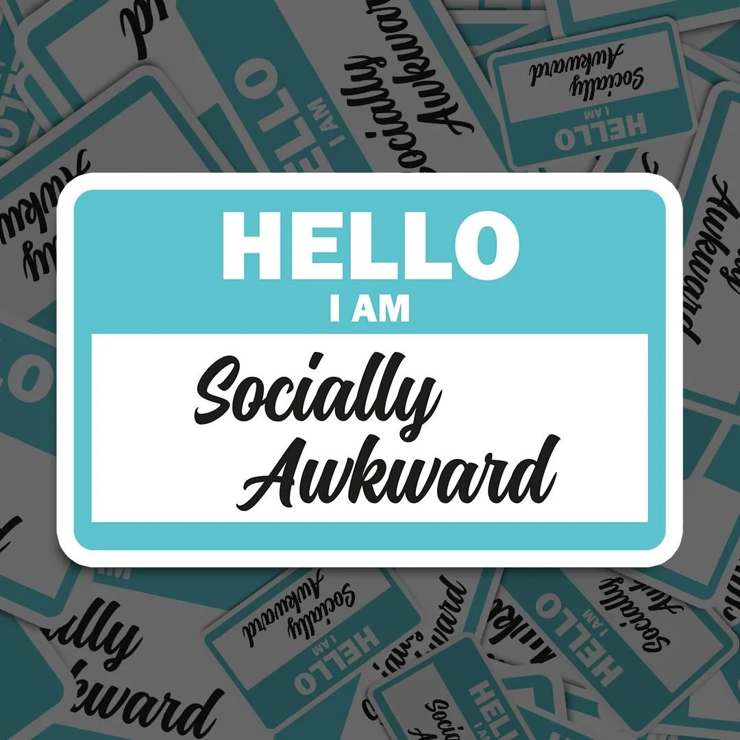 Socially Awkward Meme Sticker