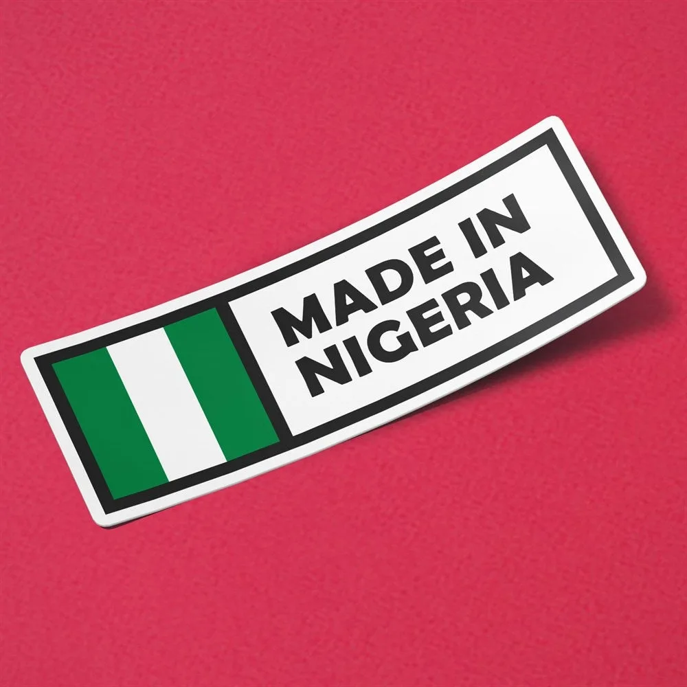 Made in Nigeria Sticker