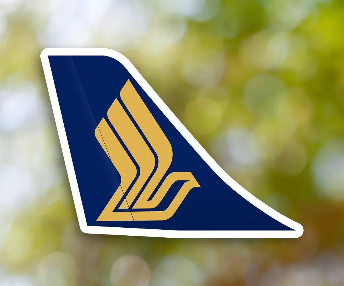 Singapore Airlines Tailplane Sticker
