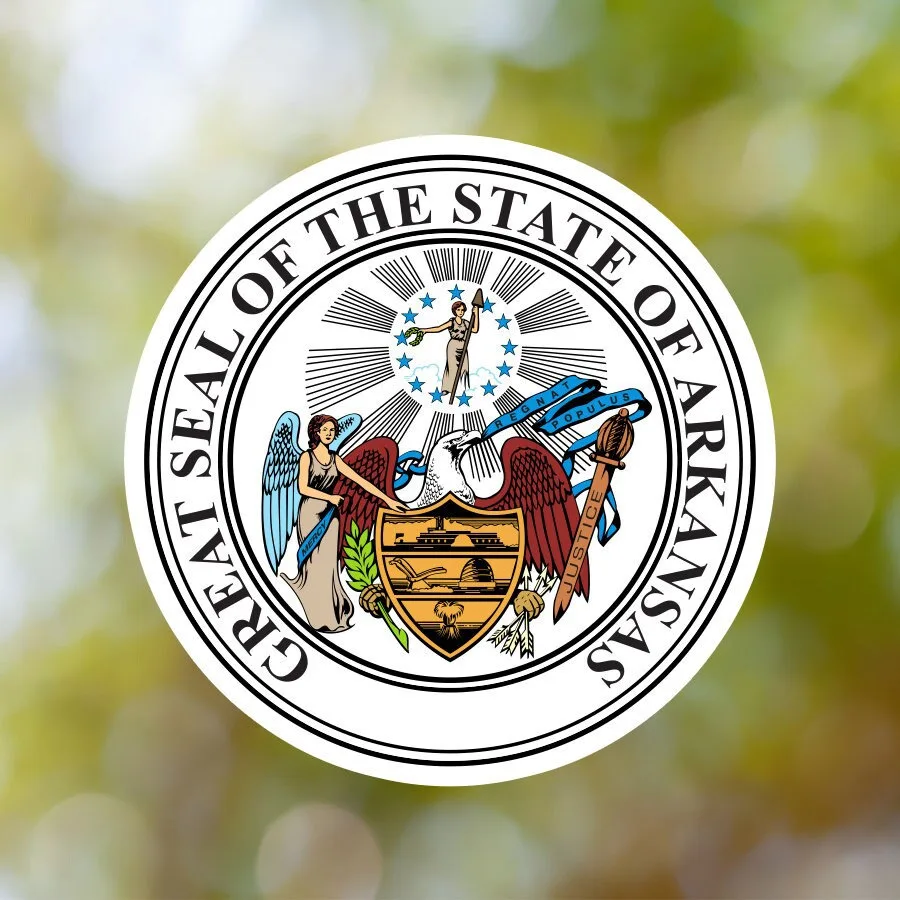 Arkansas State Seal Sticker