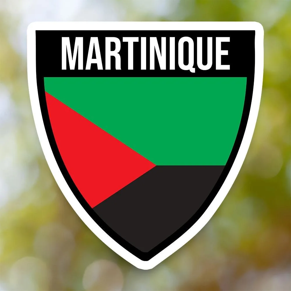 Martinique Shield Sticker