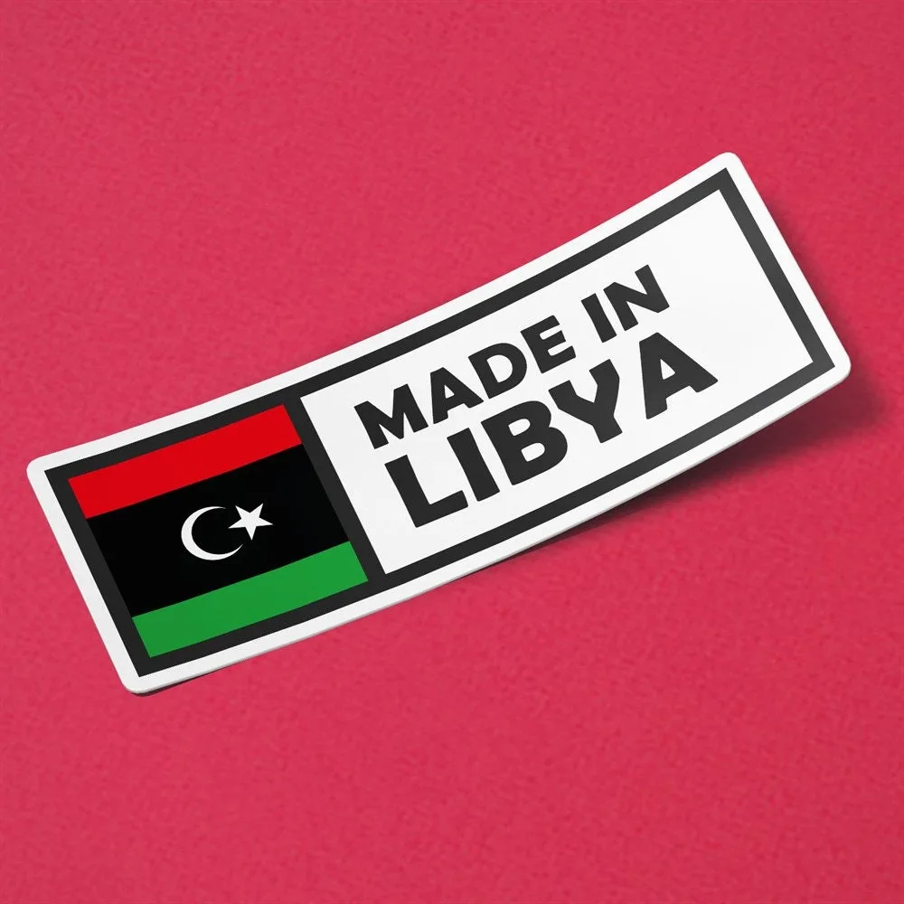 Made in Libya Sticker
