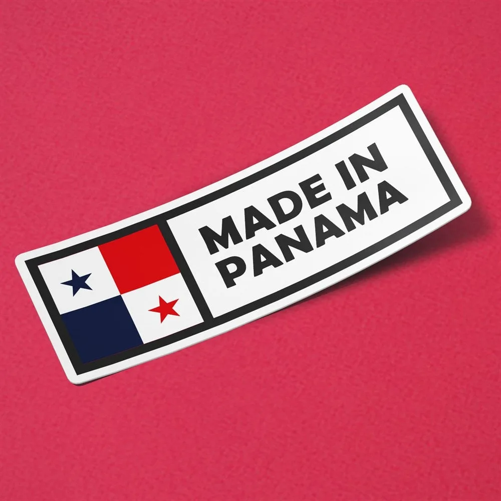 Made in Panama Sticker