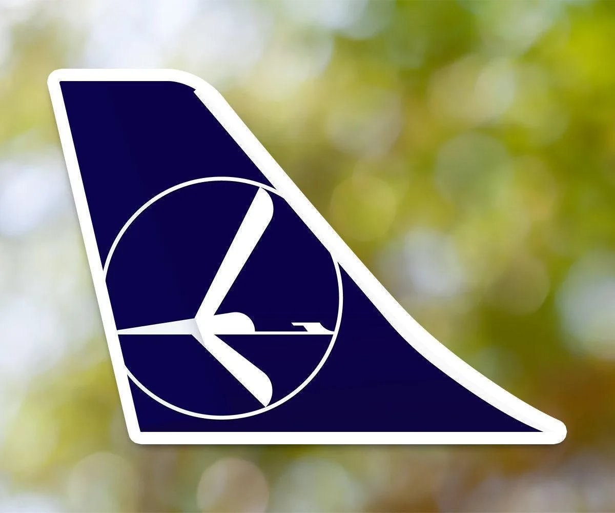 Lot Polish Airlines Tailplane Sticker
