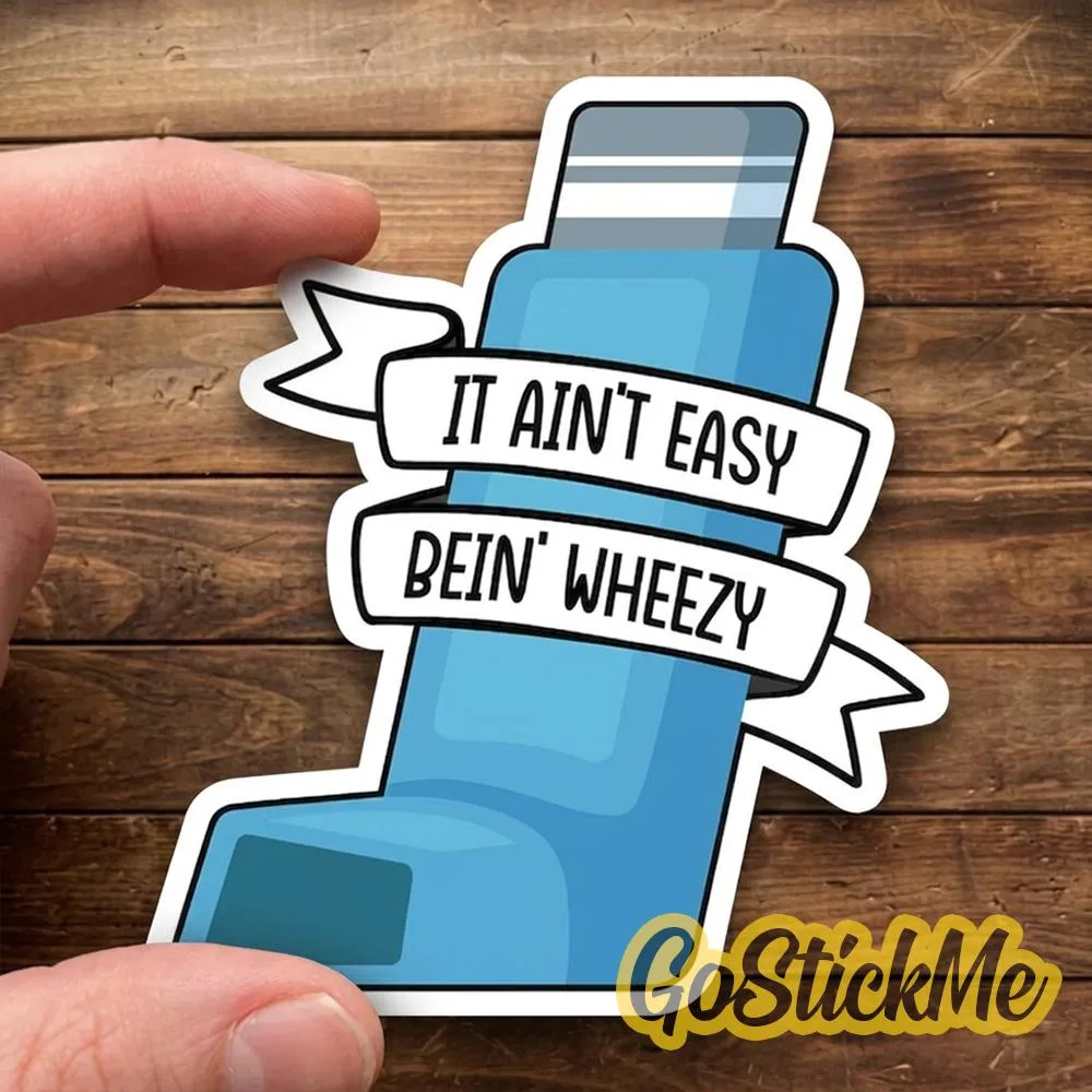 Easy Wheezy Meme Sticker