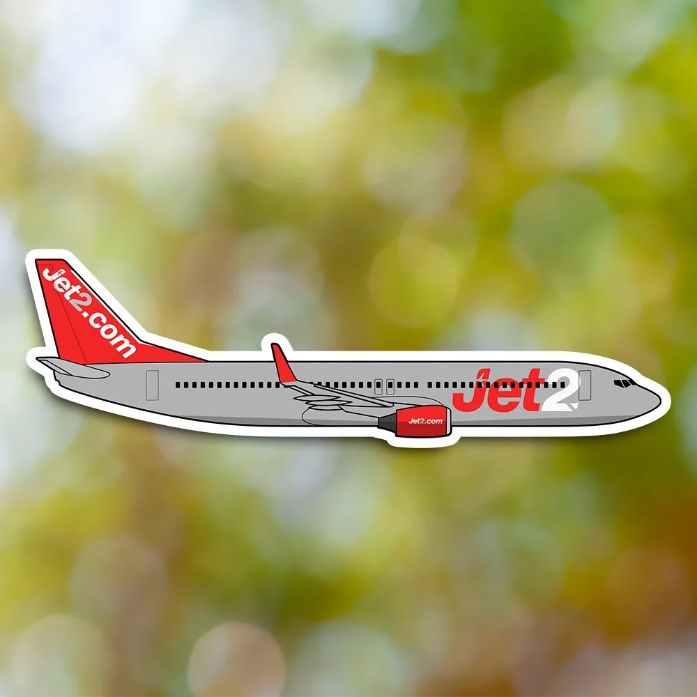 Boeing 737 Jet2 Sticker