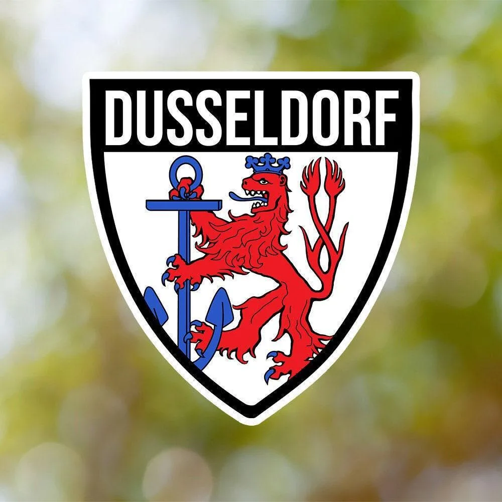 Dusseldorf Shield Sticker