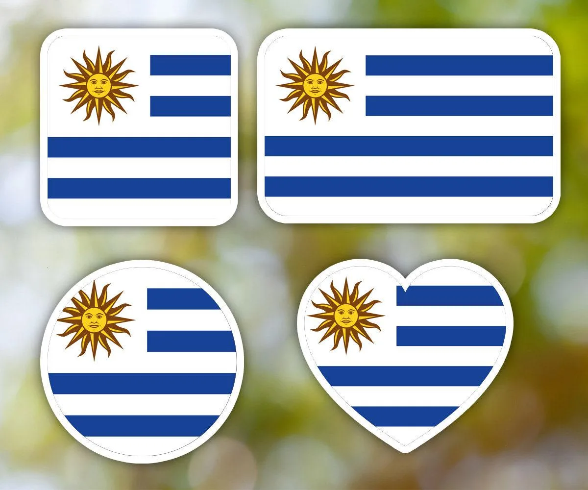 Uruguay Geometric Sticker