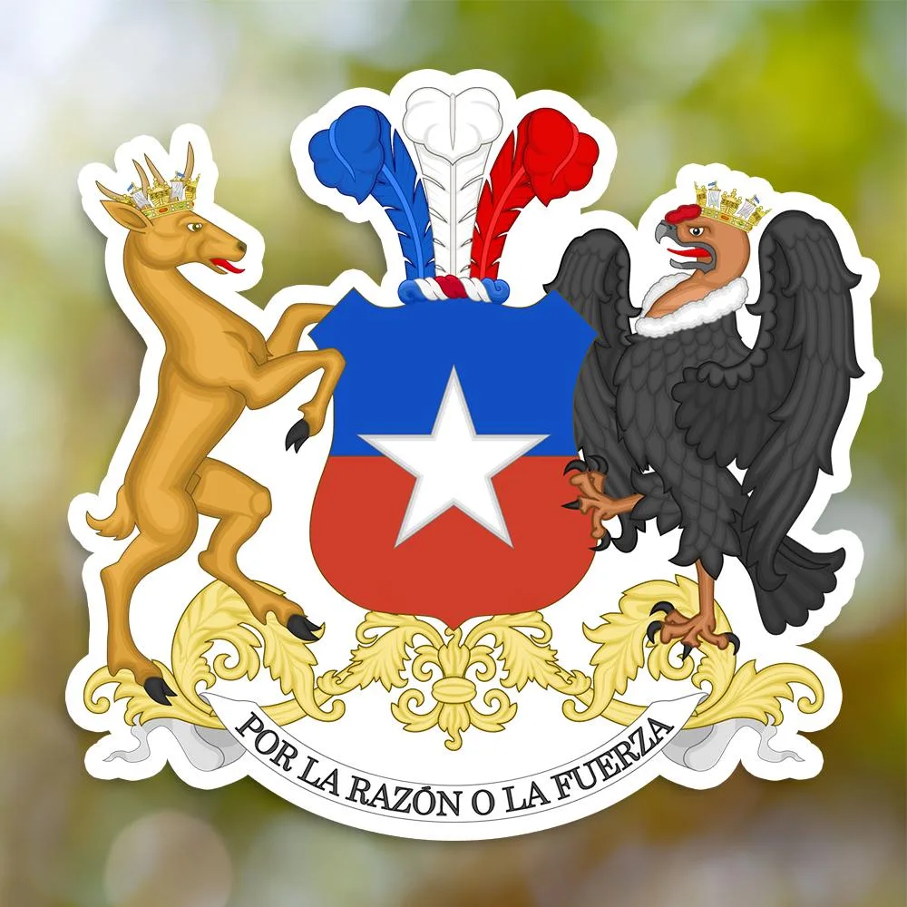 Chile Coat of Arms Sticker